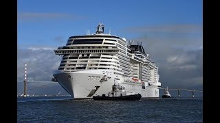 MSC BELLISSIMA Chantiers de SaintNazaire [upl. by Yong337]