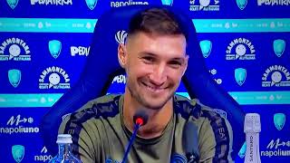 Matteo Politano intervista post partita EmpoliNapoli 01 [upl. by Gaelan]