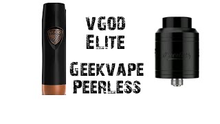 Vgod Elite Mechmod Clone amp Coil build [upl. by Pfosi]