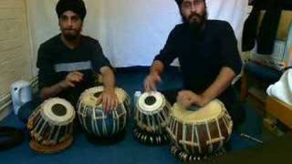 Tabla  Harkiret playing traditional Lucknow Kaida Rela [upl. by Routh]