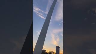 Gateway Arch and Mississippi River Saint Louis Missouri USA gatewayarch mississippi [upl. by Remo584]