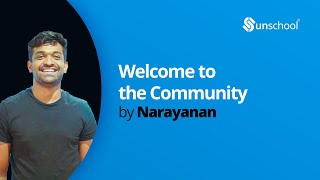 Welcome to the Community  Narayanan  Unschool Learning [upl. by Tyson]