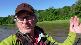 Full Saugeen River Canoe Trip southwestern Ontario  PART 3 Saugeen Bluffs CA to Dennys Dam [upl. by Narrat]