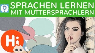 Sprachen lernen mit Muttersprachlern per App  Wie funktionierts HiNative App im Überblick [upl. by Cirdet]