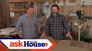 Touring Nick Offerman’s Wood Shop  Ask This Old House [upl. by Moyer]