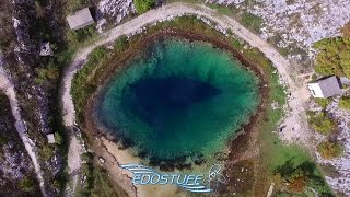 Izvor Cetine  Cetina River Spring  Croatia 27K [upl. by Einnal]