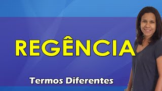 Complementos de Termos com Regências Diferentes [upl. by Tana]