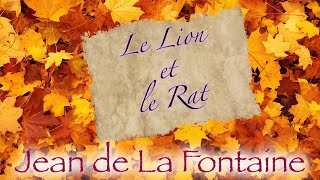 Le Lion et le Rat fable de La Fontaine [upl. by Lanti]