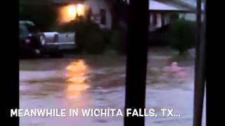 Floating Down the Street in Wichita Falls Texas [upl. by Anelah]