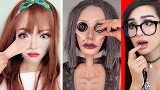 Crazy Halloween Tik Tok Makeup Transformations [upl. by Mcgannon99]