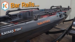 Kayaks2fish NextGen 12 Bar Rail Upgrades 👍 [upl. by Pegg]