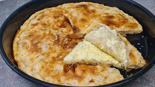 Pite me djath dhe vezë që shkrihet në goj  Ein sehr Leckere Pide mit käse und Eier [upl. by Elsa718]