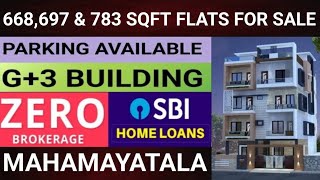 2BHK668783 amp 697 SQFT Flats For Sale  Starting ₹25 Lakhs Car Parking amp SBI Loan Available [upl. by Dominica]