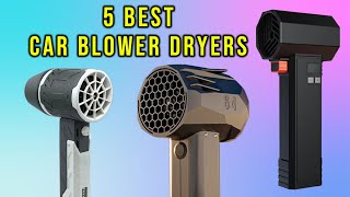 Top 5 Best Car Blower Dryer for 2025  Air Blower for Car [upl. by Llebiram943]