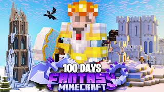 I Survived 100 Days in FANTASY Minecraft Hardcore [upl. by Appleton]