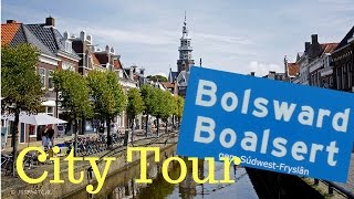 Bolsward Boalsert Friesland Fryslân The Netherlands City Tour GoPro [upl. by Eesac494]