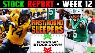 SNEAKY First Round Sleepers  2025 NFL Draft Stock Report [upl. by Eiramanitsirhc734]