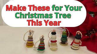 2 EASY and Fun Christmas Ornament DIY Projects Perfect For 2024 Holiday Season [upl. by Yunick]