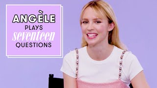 Singer Angèle WASNT Nervous Meeting Dua Lipa  17 Questions  Seventeen [upl. by Vizza]