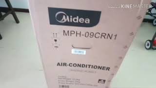 Midea portable air conditioner unboxing and temperature test [upl. by Nordek]