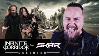 Infinite Corridor feat Skar  Deserter Official Music Video [upl. by Aiouqahs]