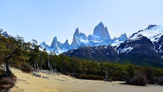 Trekking in Patagonia Monte Fitz Roy Hike to Laguna de Los Tres Argentina [upl. by Patt601]