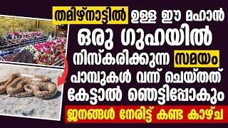 തമിഴ്നാട്ടിൽ ഉള്ള ഈ മഹാൻ ഒരു ഗുഹയിൽ നിസ്കരിക്കുന്ന സമയം  Tamil Nadu Dargah [upl. by Rees]