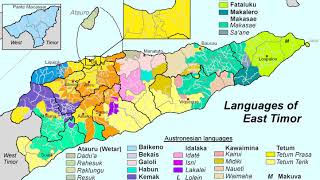 Languages of East Timor  Wikipedia audio article [upl. by Nagap]