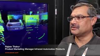 The New OSRAM at CES 2019  Rajeev Thakur Product Marketing Infrared Automotive about LiDAR [upl. by Yrrum]