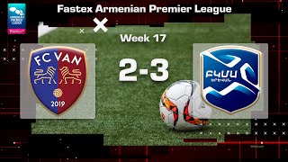 Van  BKMA 23 Fastex Armenian Premier League 202425 Week 17 [upl. by Damaris930]