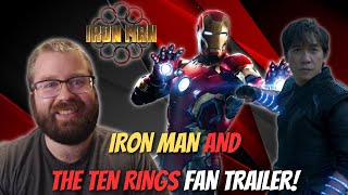 Iron Man and the Ten Rings  Trailer FANMADE REACTION [upl. by Ahsilef]