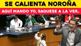 NOROÑA SE HARTA LE APAGA EL MICRÓFONO A TELLEZ HASTA LA VISTA BELLACA [upl. by Arodnap328]