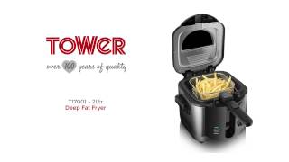 Tower  Easy Clean Deep Fat Fryer [upl. by Rossing77]