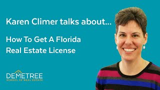 How To Get A Florida Real Estate License 2024 [upl. by Jaynell]