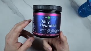 Amazing Nutrition Daily Hydration Electrolyte Powder Pre Workout Packed Essential Minerals Review [upl. by Jacy]