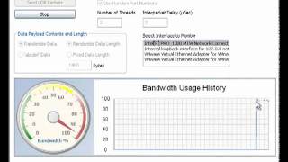 Packet Flooder a UDP Traffic Generator [upl. by Liahcim]