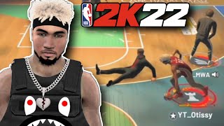 THE NEW BEST ANKLE BREAKING SLASHER BUILD in 2K22…😳 Best Slasher Build Badges amp Animations [upl. by Eninnaej]