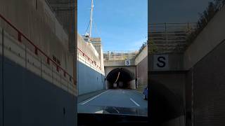 Satisfying Long tunnel shorts satisfying youtubeshorts viral trending roadtrip [upl. by Stahl188]