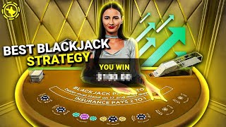 I FOUND THE BEST BLACKJACK STRATEGY [upl. by Ahsitauq]