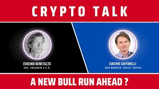 Crypto Talk  Bitcoin Halving Cycle amp Price Prediction 2024 feat Eugenio Sartorelli [upl. by Rodmur]