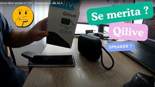 Recenzie Qilive speaker Q 1297  Comparatie cu JBL Go 3 [upl. by Nugesulo273]