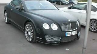 Mansory Bentley Continental GT  GTC Speed  Meilenwerk Böblingen [upl. by Nhguav]