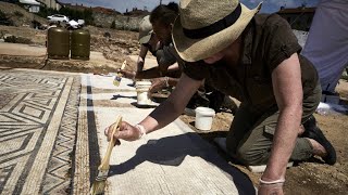 France Archaeologists unearth little Pompeii in southeast [upl. by Derej253]