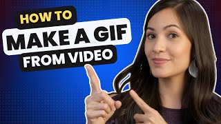 How to Make a GIF from a Video [upl. by Airotal290]