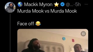 Murda Mook vs Murda Mook FACE OFF ILL WILL amp QLEEN PAPER 😂😂😂 [upl. by Otaner338]