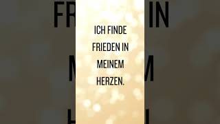 Frieden finden innererFrieden ruhe zufriedenheit [upl. by Katey763]