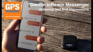 Garmin inReach Messenger  unboxing and first impressions [upl. by Leonhard257]