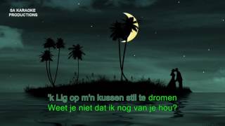 Karaoke HD quotIk lig op mijn kussen stil te dromenquot Hepie en Hepie [upl. by Tinaret]