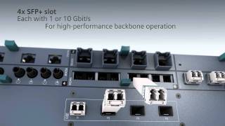 Layer 3 Industrial Ethernet Switch SCALANCE X500 [upl. by Nagorb]