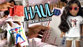 💰NEW TOYS UNBOXING NEW AMERICAN GIRL ITEMS amp NEW DOLL DOLLHOUSE VLOG [upl. by Noseaj349]